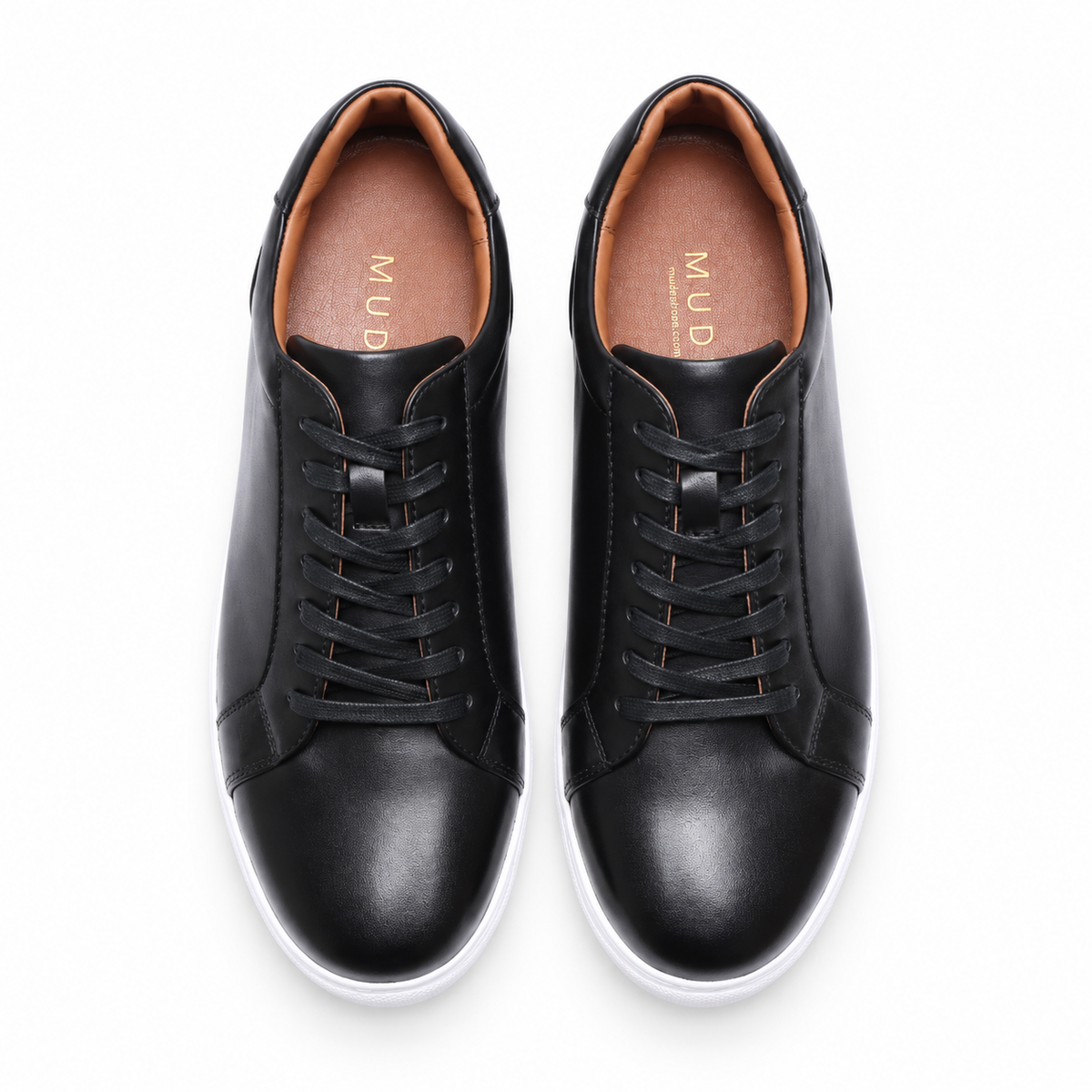 MUDE Ascend Black Height-Increasing sneaker
