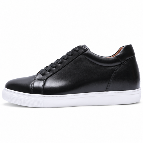 MUDE Ascend Black Height-Increasing sneaker