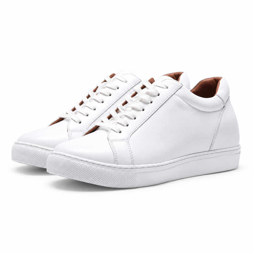 MUDE Ascend White Height-Increasing sneaker