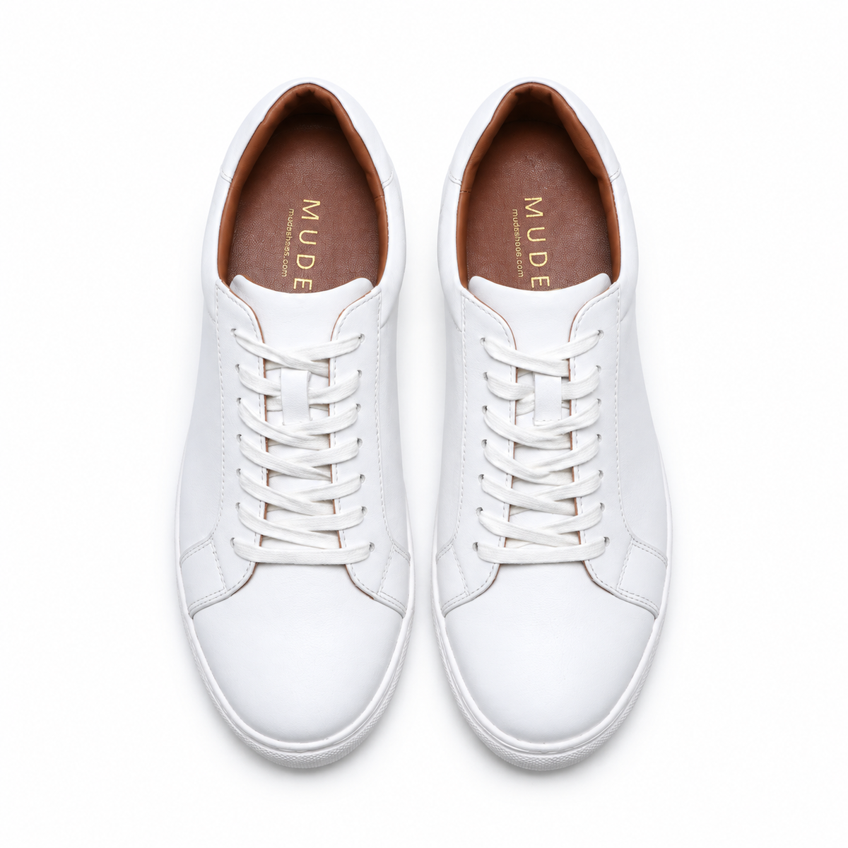 MUDE Ascend White Height-Increasing sneaker