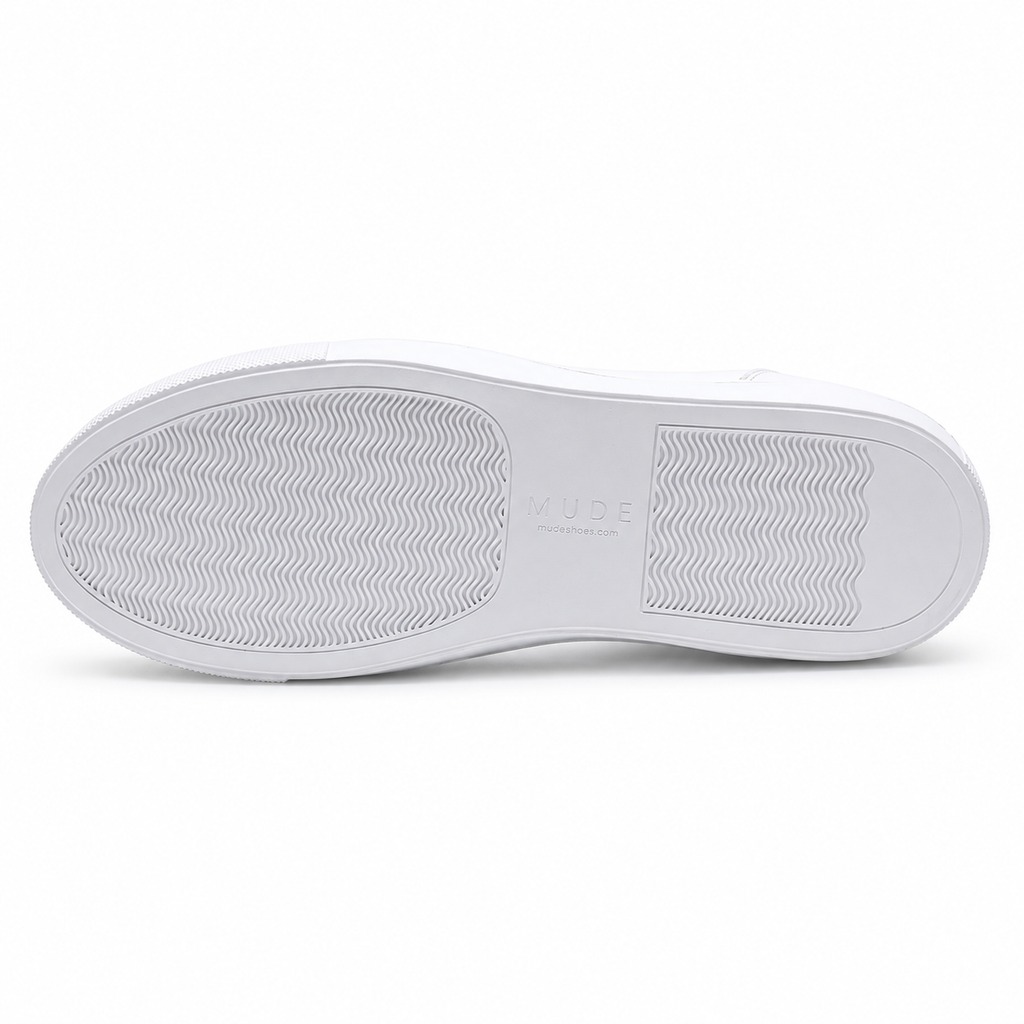 MUDE Ascend White Height-Increasing sneaker